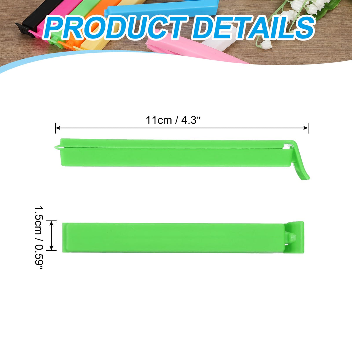 Sealing Clips 4.3 Inch