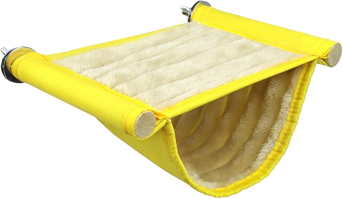 CZWESTC Bird Bed Nest Hanging Hammock Snuggle Hut for Cages