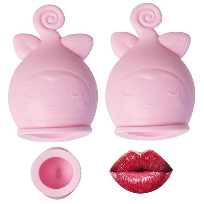 Fish Lip Plumper 2PCS Fish Lip Plumper for Sexy Beauty Mouth Pout Enhancer Soft Silicone Tool Funny Device for Women Natural