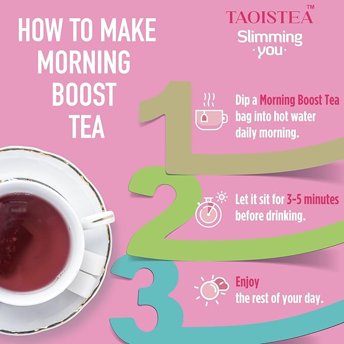 Detox Tea - 14 Day Teatox Herbal Tea for Body Detox Cleanse and Weight Loss - 1 Morning Boost Tea (14 Bags) & 2 Night Cleanse Tea (14 Bags), 100% Natural, Non GMO