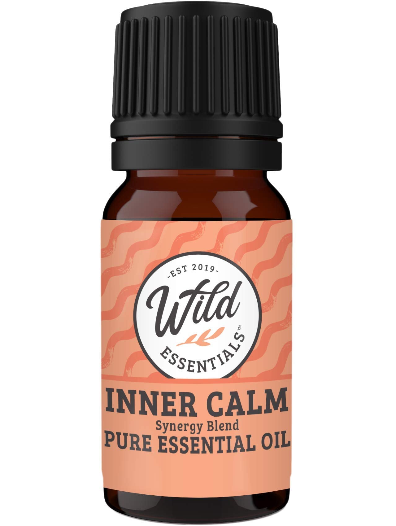 Wild Essentials Tree of Life Essential Oil Diffuser Necklace Gift Set - Includes Aromatherapy Pendant, 24" Stainless Steel Chain, Refill Pads and 10 ml Bottle of Inner Calm 100% Essential Oil