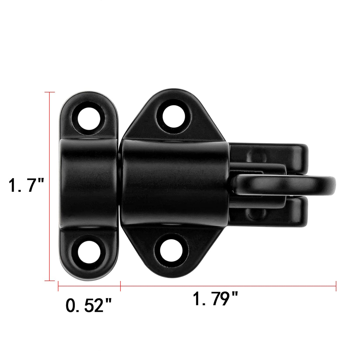 9 Packs Black Self