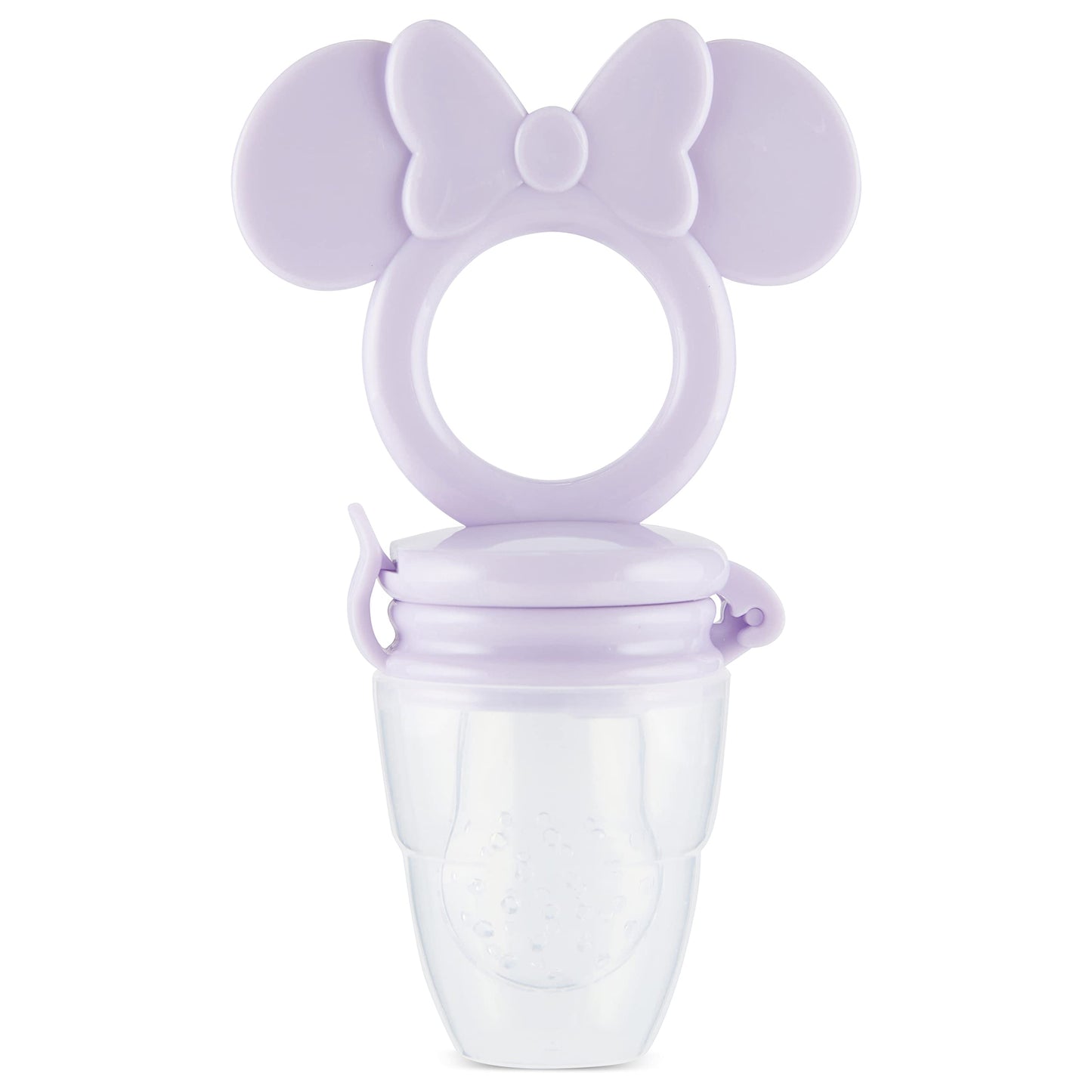 Disney Mickey and Minnie Teether with Fruit Feeder - Safe and Durable Design for Soothing Your Baby's Teething Pains (Pack of 2)