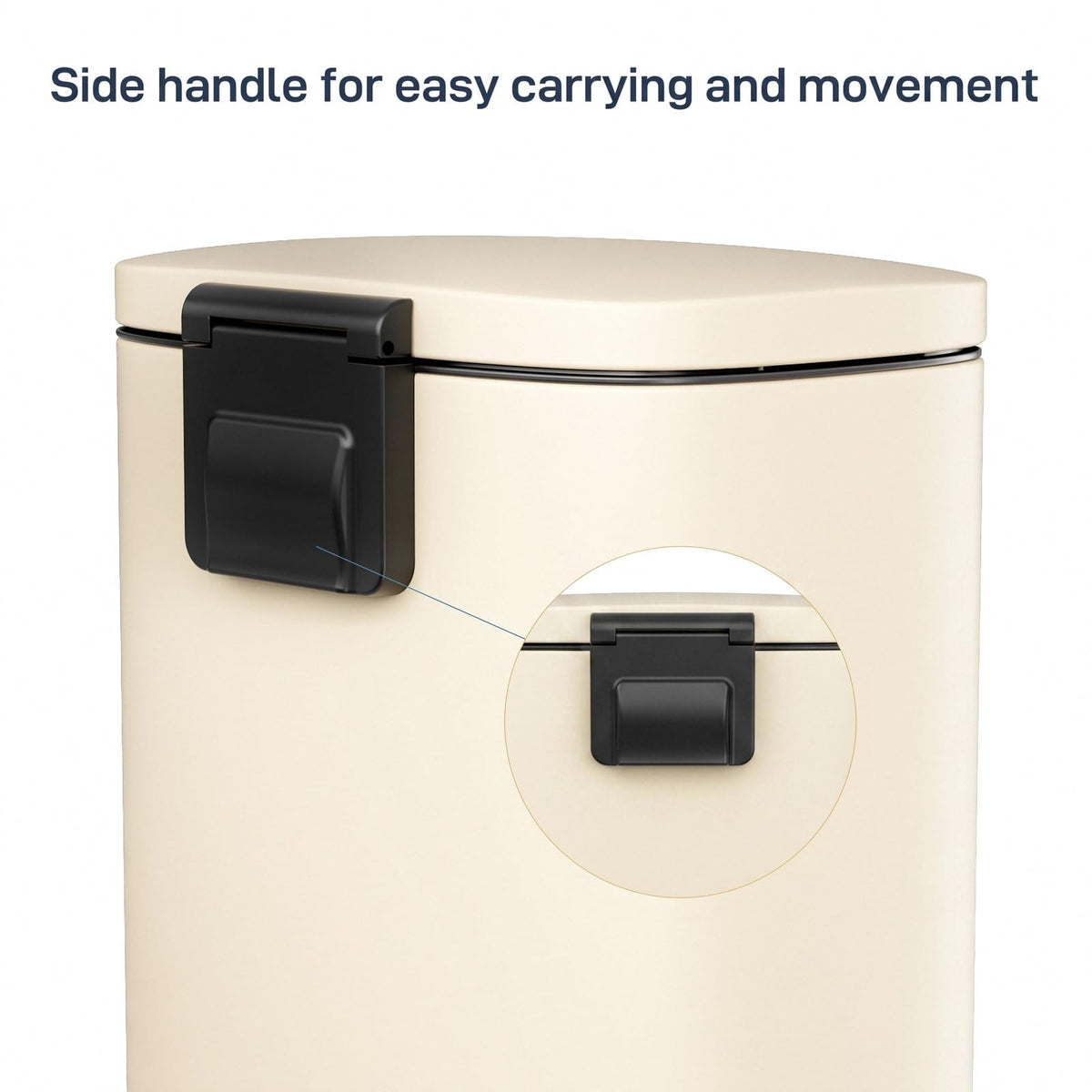 13.2 Gal Step Kitchen Trash Can
