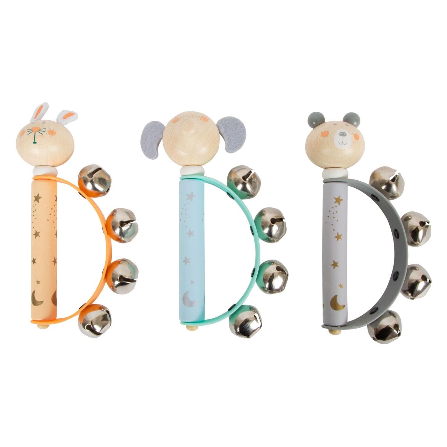 Small Foot Wooden Toy for Children from 12 Months - Tower to Stack - Hare or Bear depending on availability