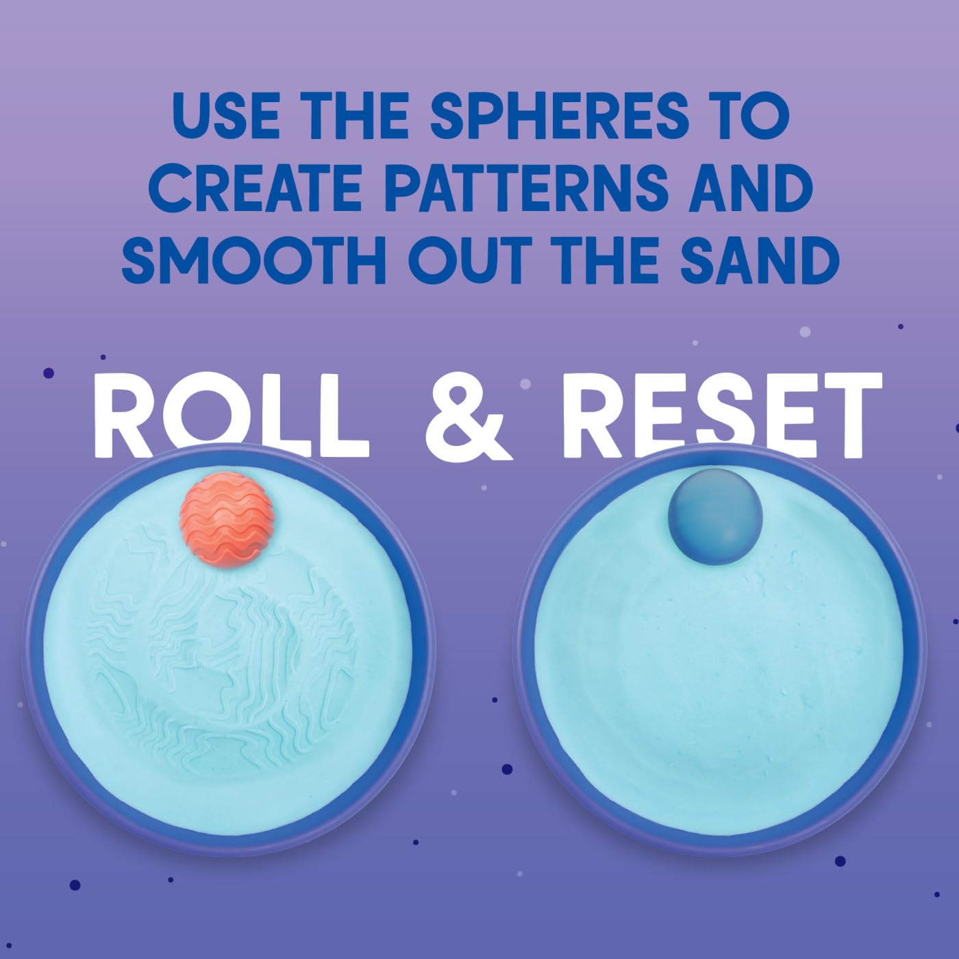 Educational Insights Playfoam Sand Sensory Spheres - Relaxing Zen Garden Kits for Calm Down Corner or Desk, Anxiety Tools and Meditation Sets for Kids & Adults, Stress Relief Toys, Ages 5+