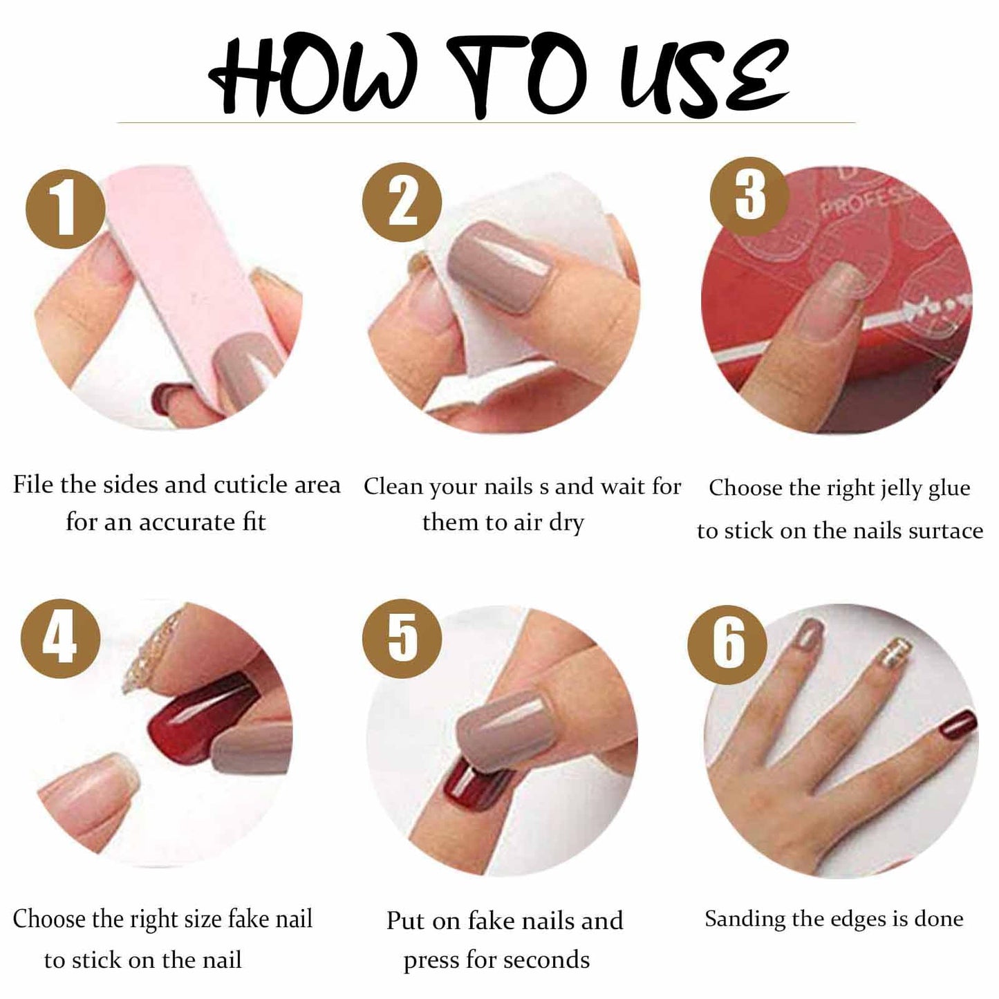 DANMANR Medium Press on Nails Coffin False Nails Art Full Cover Acrylic Silver Gradient Fake Nails for Women and Girls 24PCS