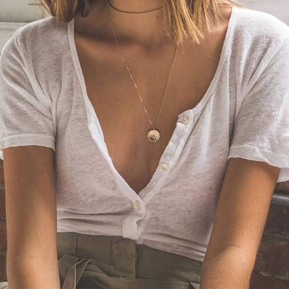 Simulated Pearls Layered Necklace for Women, Layered Necklace for Women