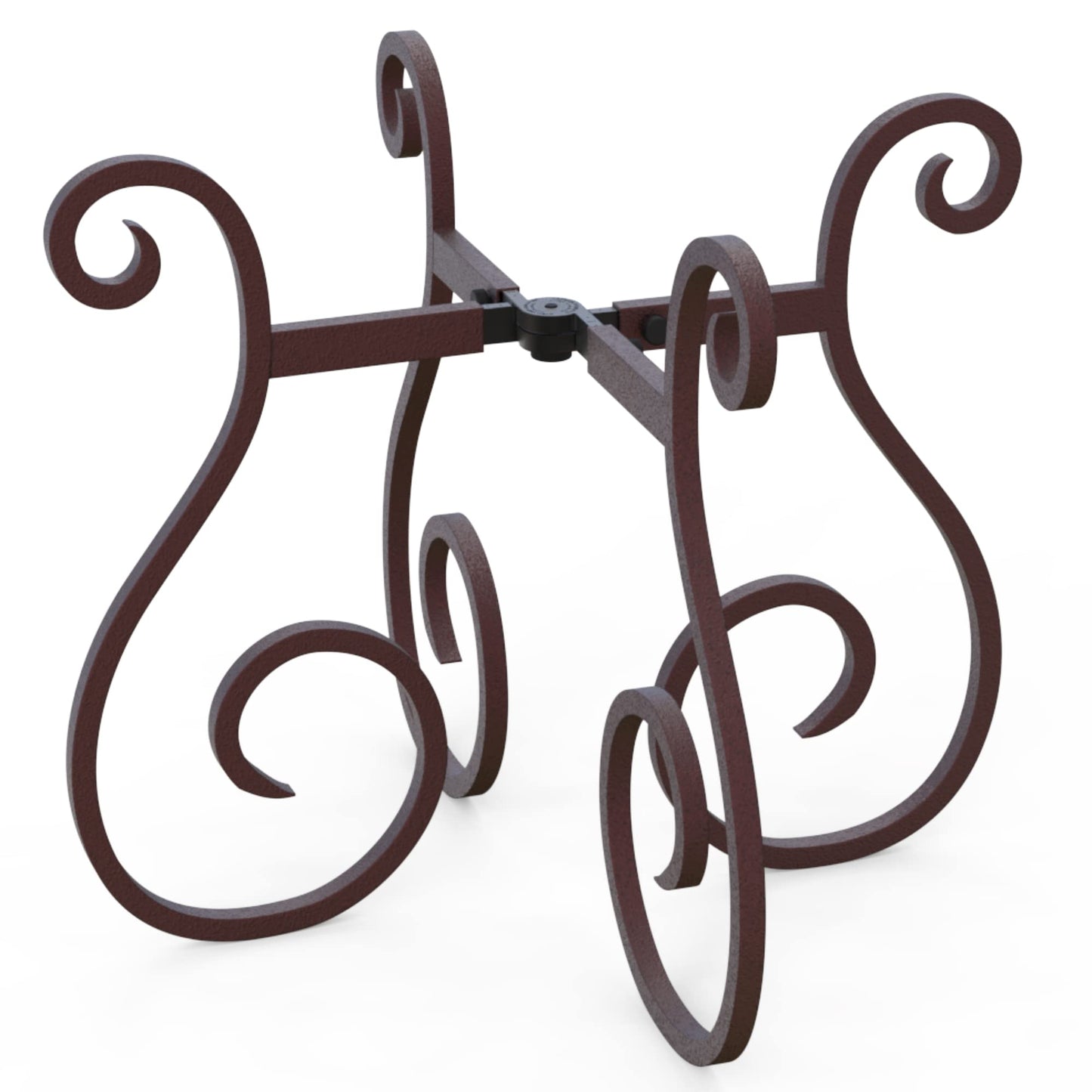 Gardien Adjustable Plant Stand Indoor Outdoor, Mid Century Modern Medal Holder for Large Planters