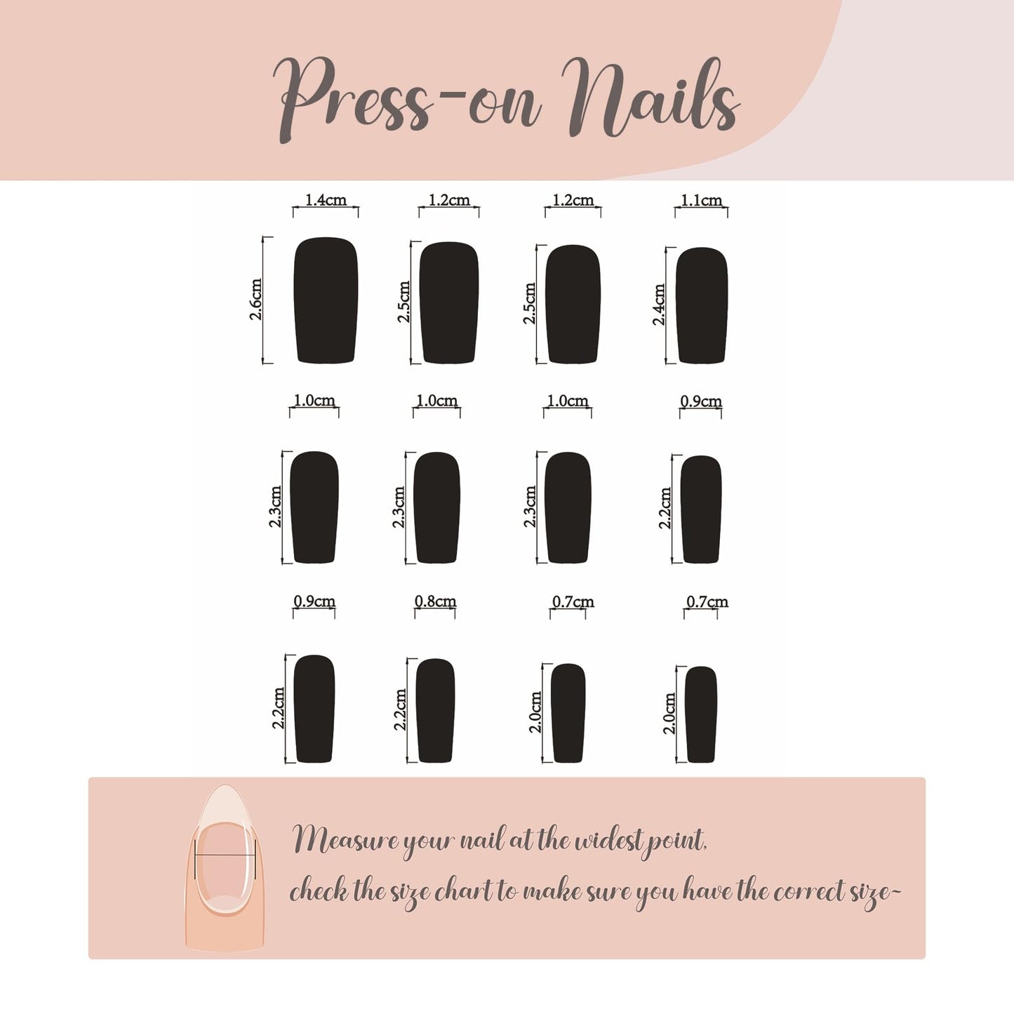 BABALAL Press on nails Medium Square Fake Nails Brown French Tip Glue ons Flower Fall Design Y2k Acrylic Supplies 24Pcs Squoval Manicure Full Cover False Nails Art