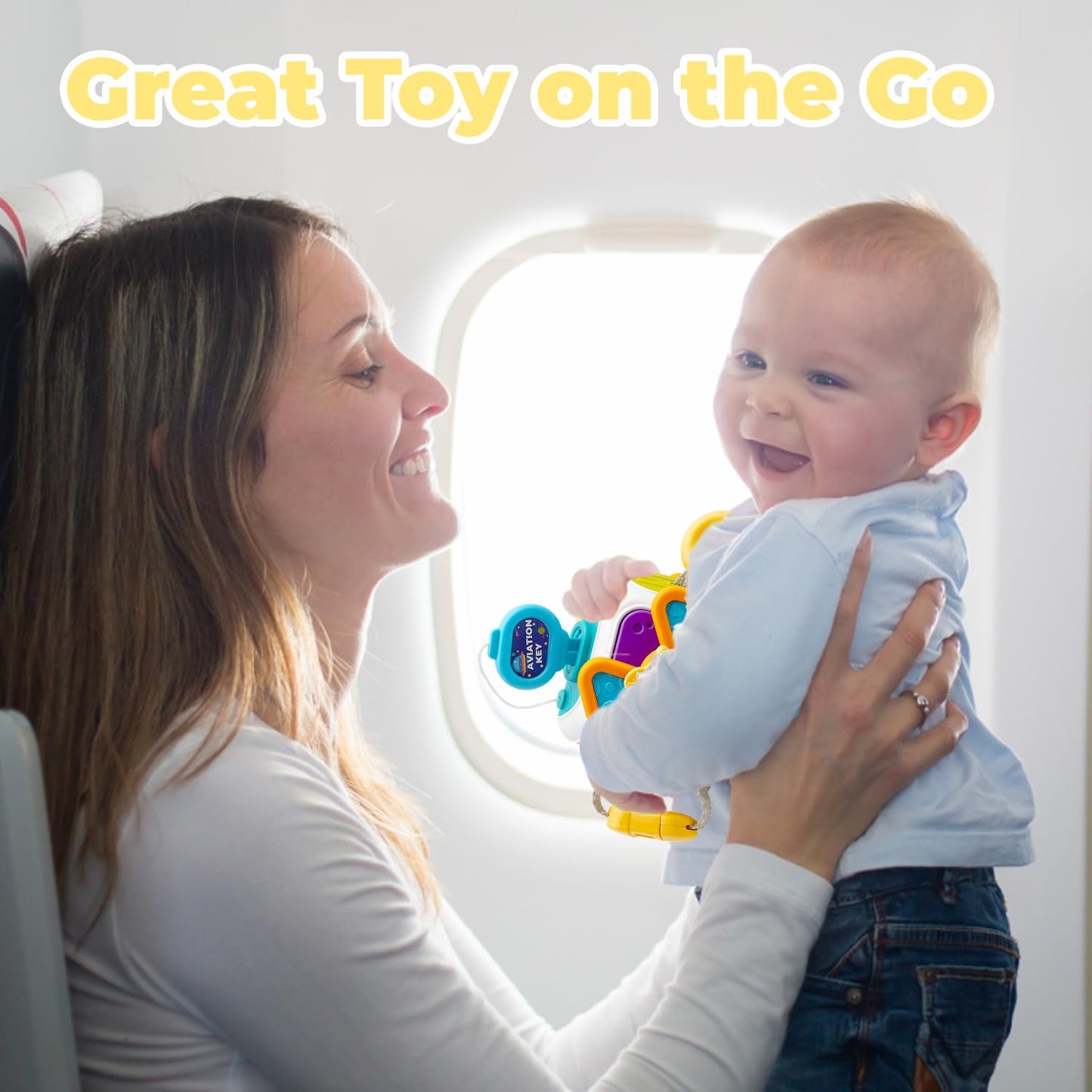 WYCYJU Busy Cube for Toddlers 2-3, Montessori Sensory Activities Busy Board Baby Gifts Infant Boys Girls Travel Toys Educational Learning