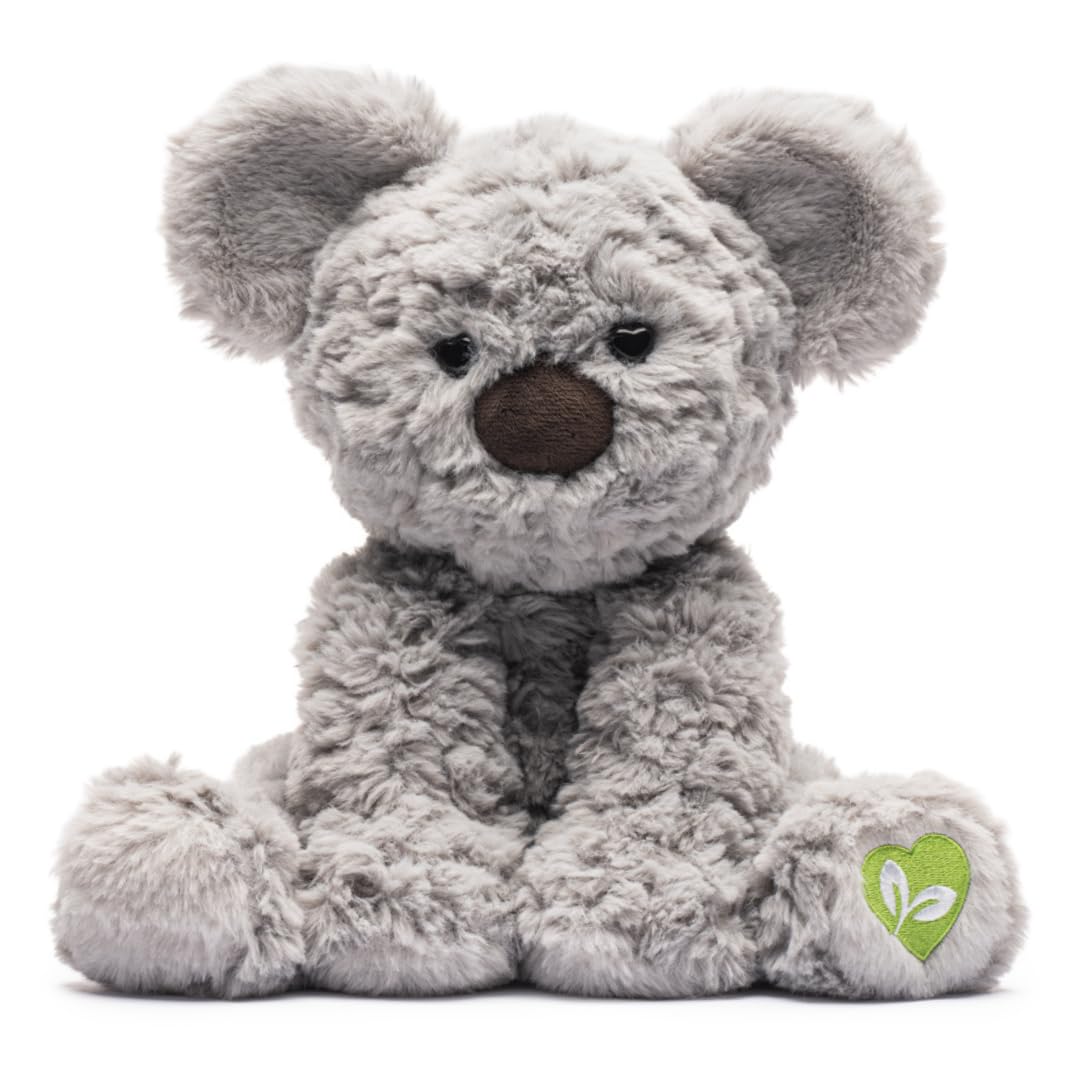 kooky koala™ Koala Plush Teddy Bear – Ultra-Soft 9” Luxury Stuffed Animal with Tree Planted & Personalized Digital Certificate – Meaningful Keepsake Gift for Kids 3+
