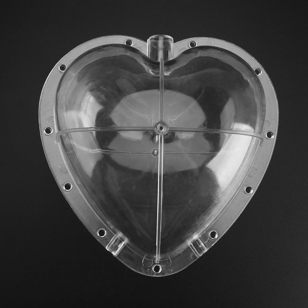 Culnflun Watermelon Mold, Heart Square Shaped Watermelon Pumpkin Shaping Mould, Garden Fruit Growth Forming Tool Transparent PE Material (Heart Shaped)