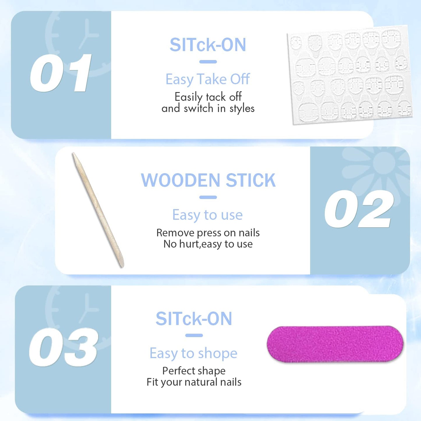 Pink Press on Nails Short Square, Fake Nails Glue on Short Square Nails Press ons, Soft Gel Glue on Nails Stick on Nails for Women Thick Reusable Solid Color Acrylic Nails 24pcs
