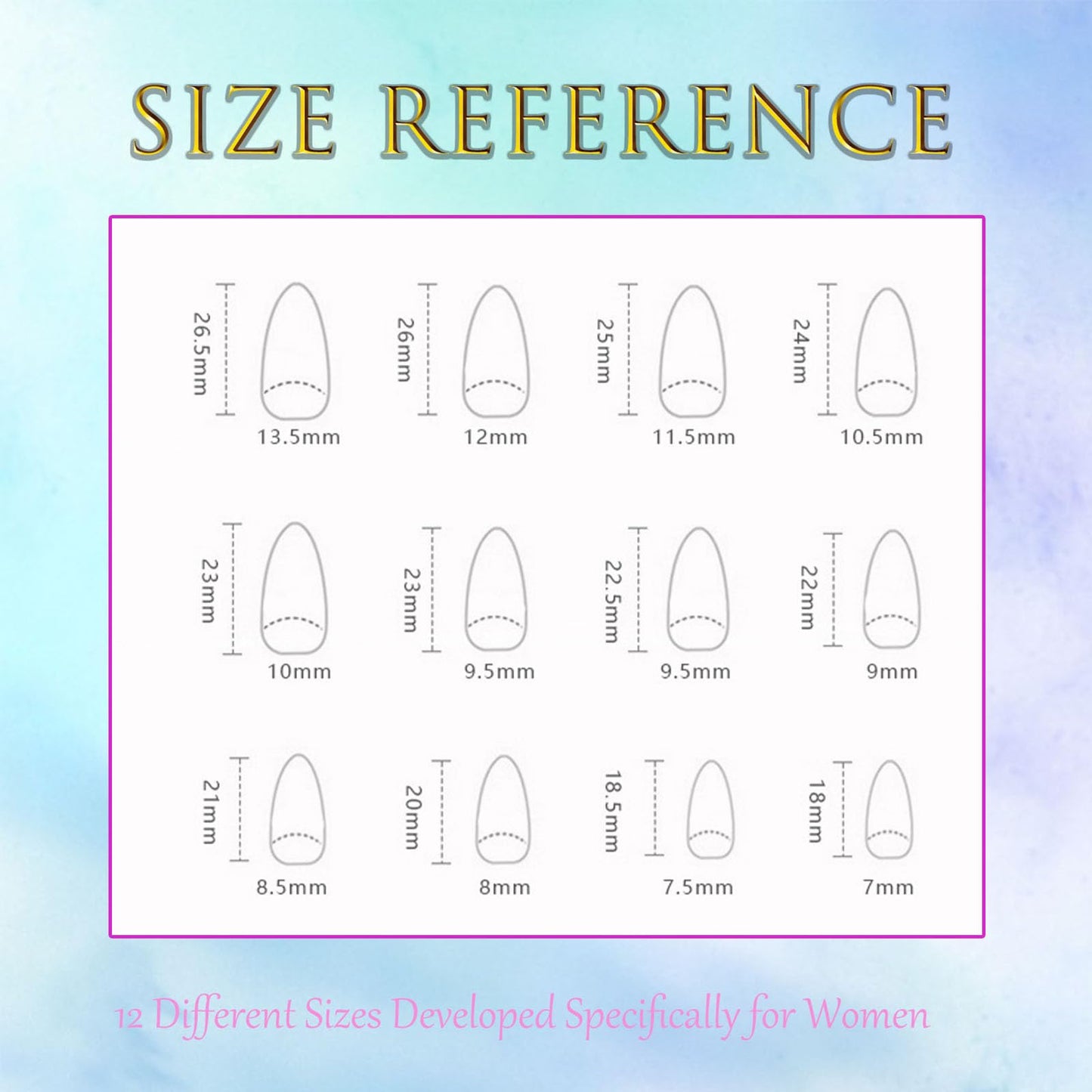 Press on Nails Medium Almond Fake Nails Bling Leopard French Tip Glue on Nails Glossy Gold Glitter Acrylic Nails Press ons Stiletto Artificial Stick on Nails for Women 24 Pcs