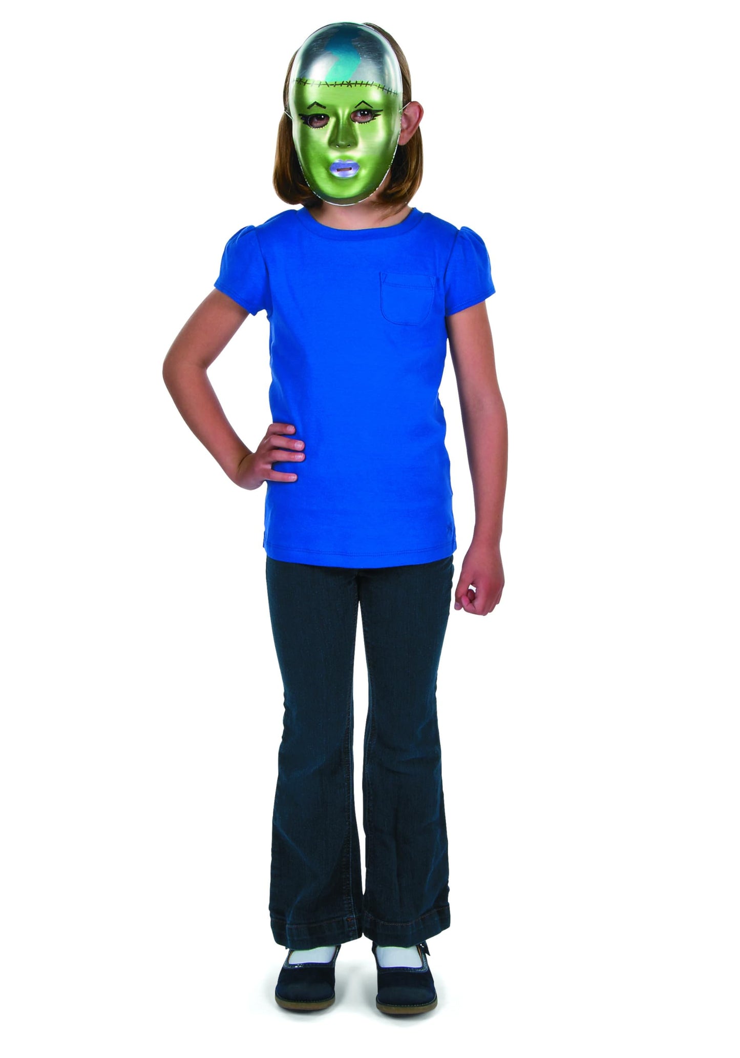 Fun Express DIY White Face Masks - 12 Masks - Great for Halloween, Mardi Gras, Birthdays and Fun DIY Crafts - Color Your Own