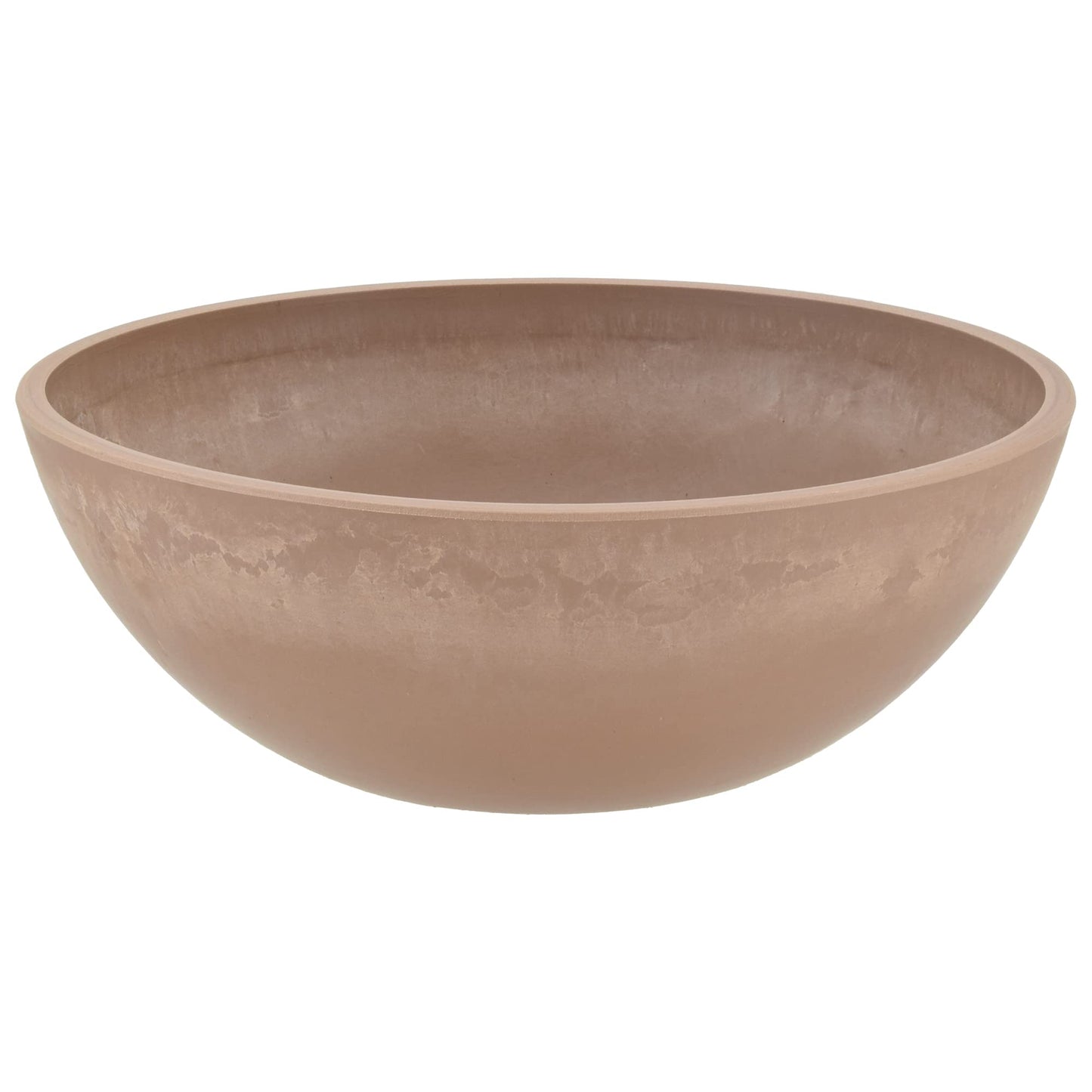 PSW M20TP Garden Bowl, Planter Bowl, Centerpiece Bowl, Fairy Garden Planter 8 Inch (Pack of 2), Taupe