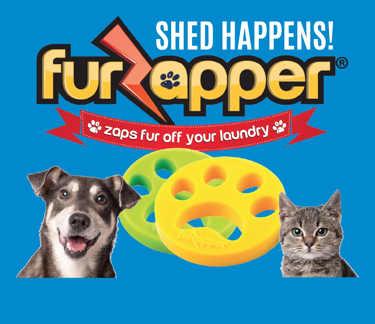 Ultimate Pet Owner Bundle - Includes 2 FurZappers, 1 FurZapper Pet Grooming Glove, 3 LintZapper Packs (120 Total Sheets) White