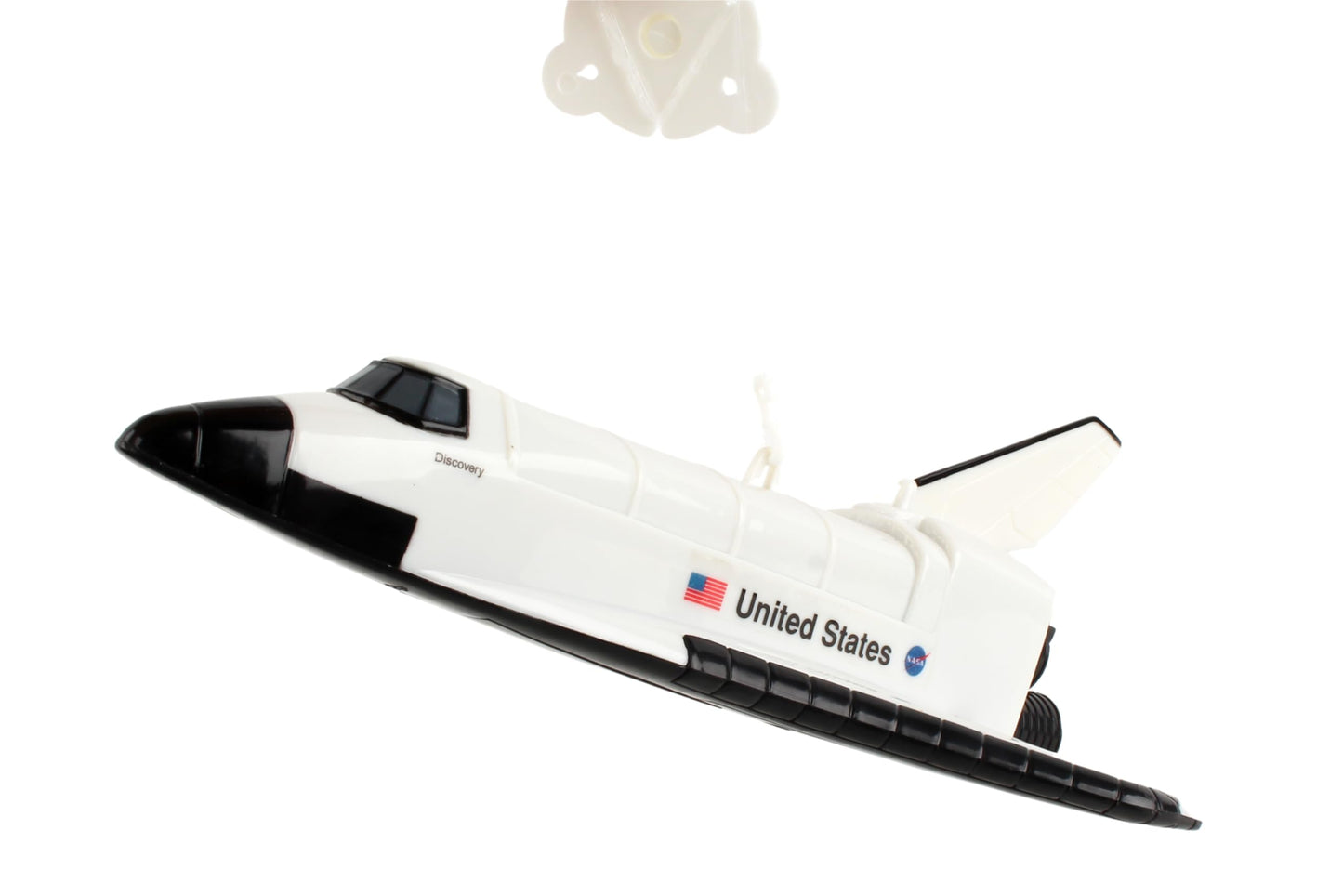 Daron Flying Space Shuttle on a String