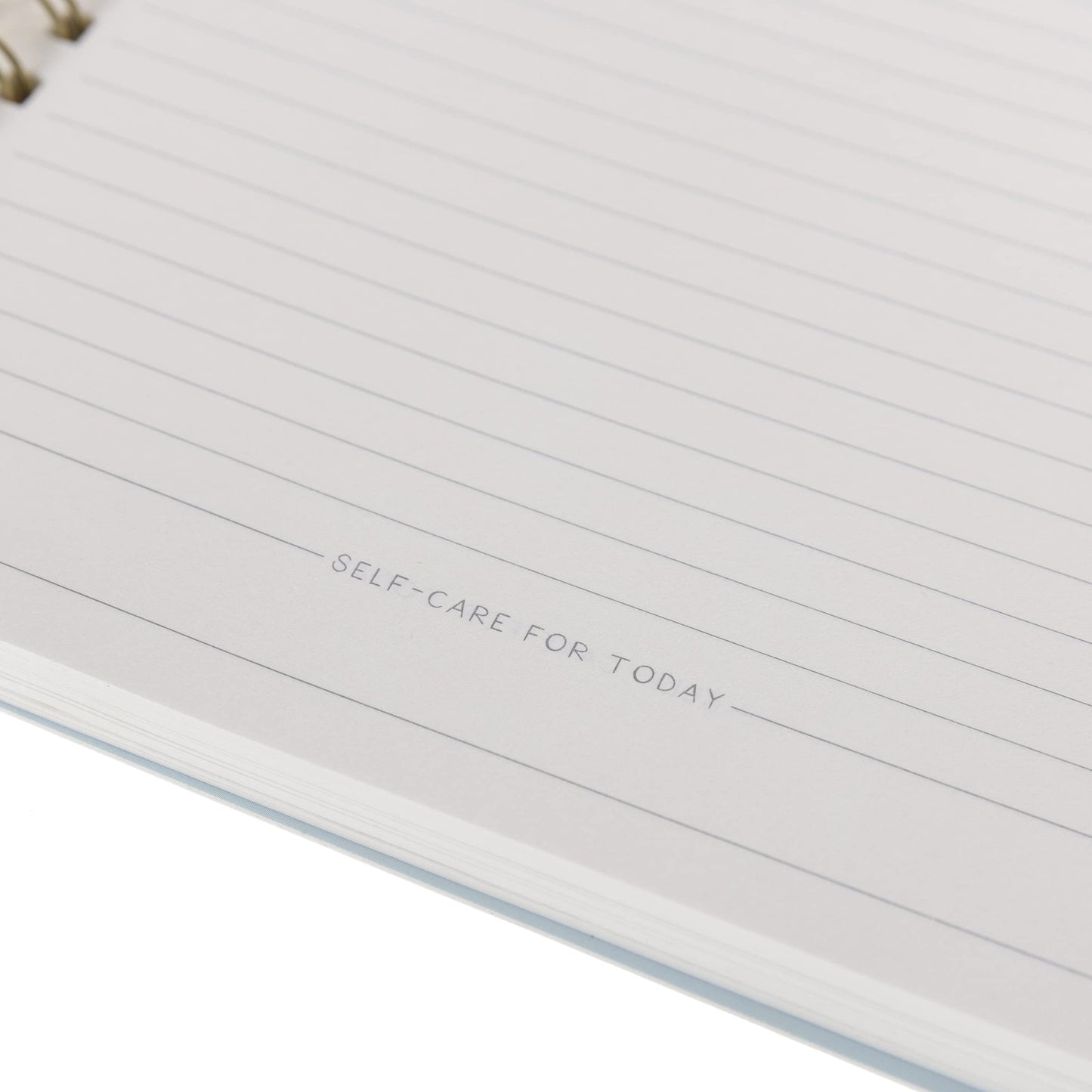 Graphique Vegan Leather Spiral Journal - Focus Design - 192 Lined Pages - Perfect for Taking Notes, Lists and More (8" x 10")