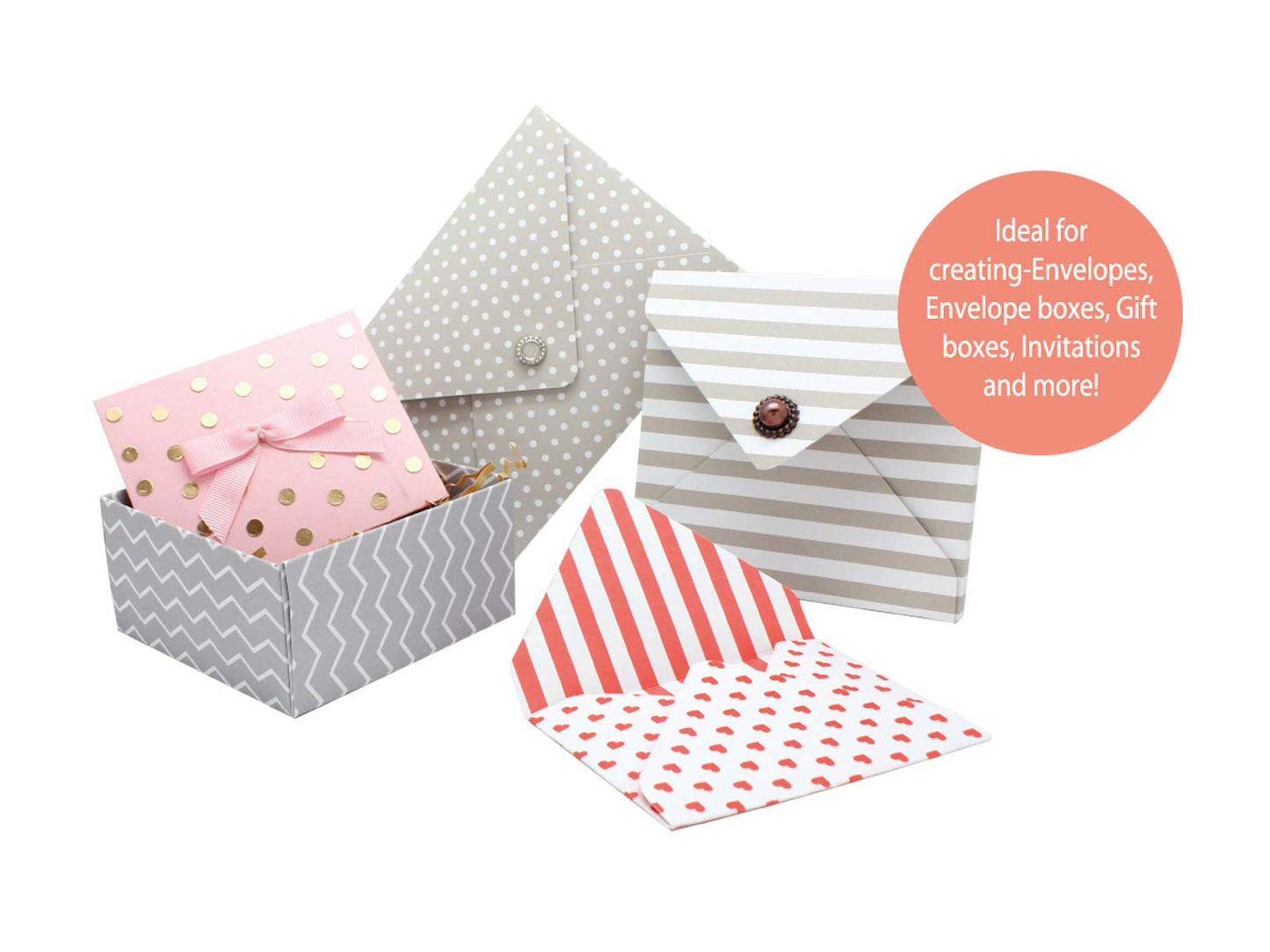 Bira Envelope Corner and Notch Punch Envelope Maker, 2 in 1 for Paper Crafting Scrapbooking Cards Arts