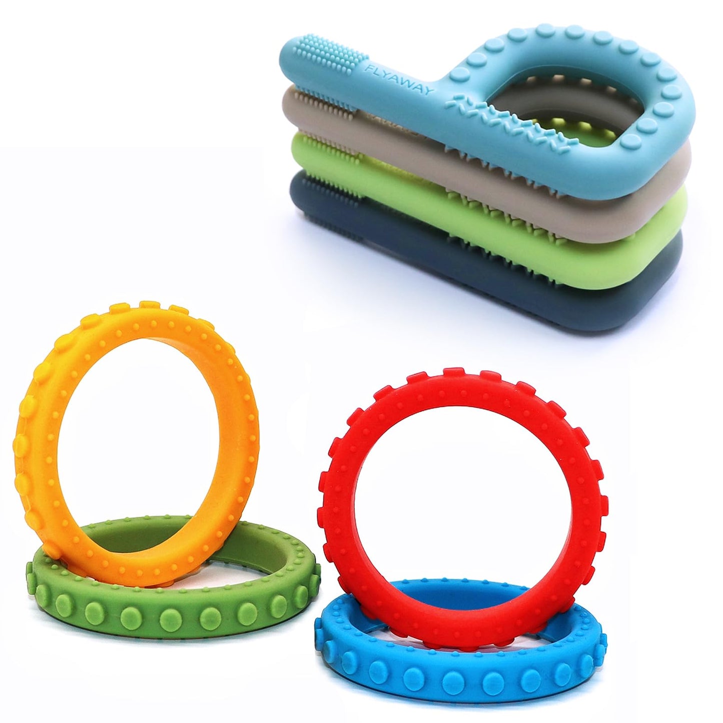 Sensory Chew Toys for Babies and Kids