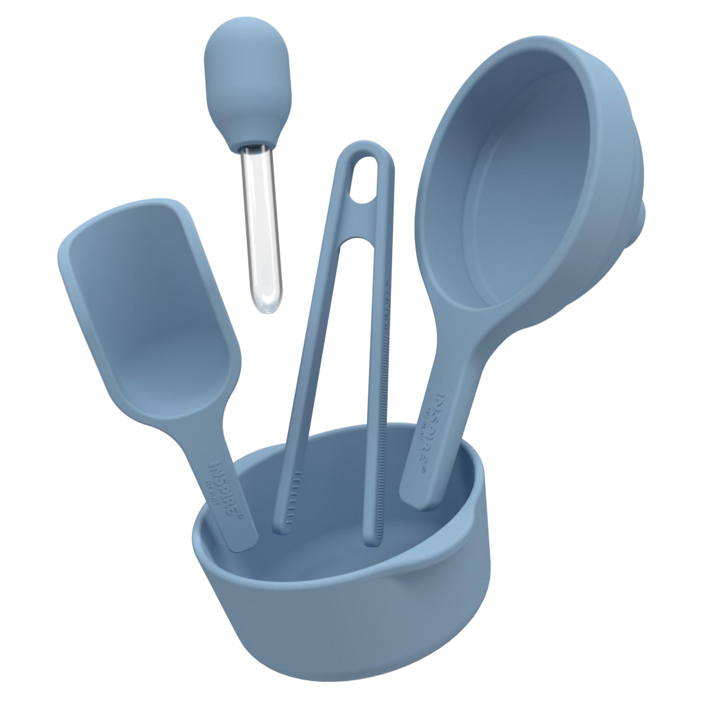 Inspire My Play Blue Sensory Bin Accessories Start Kit - Sensory Bin Toys - Messy Play Tools