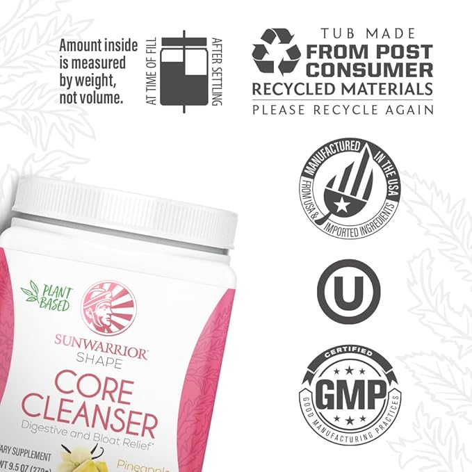 Prebiotic Fiber Supplement Powder | Dietary Fiber Drink Mix with Digestive Enzymes with Probiotics and Prebiotics for Regularity Gut Health & Bloating Relief for Women (Pineapple Vanilla, 30 Servings)