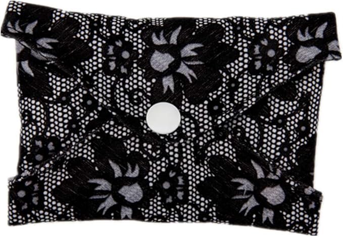 5 Medium Panty Liners 1 Wet Bag Mama Cloth Reusable Washable (Splatter, M Panty Liners)