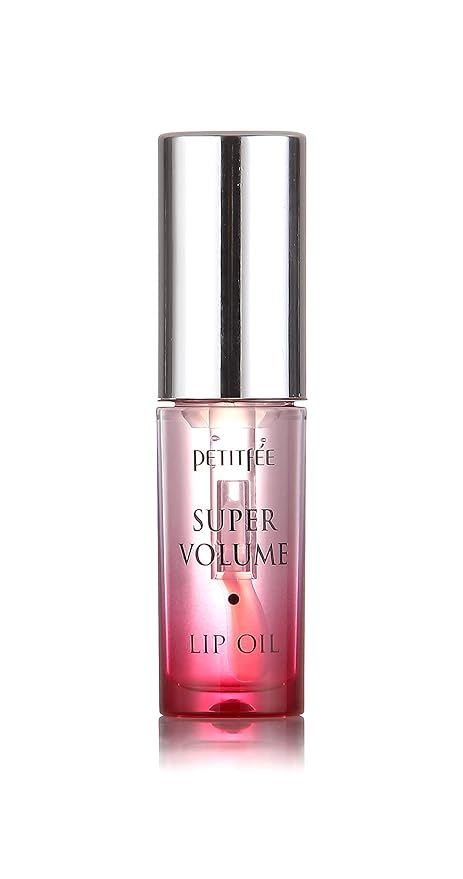 Lip Oil Super Volume | 0.10 Oz | Plumping, Moisturizing, Glass Lips, Plump Lip Oil with Herbal Ingredients, Revitalizing, Volumizing, Nourishing Lips, Non-sticky, Non-artificial Colors