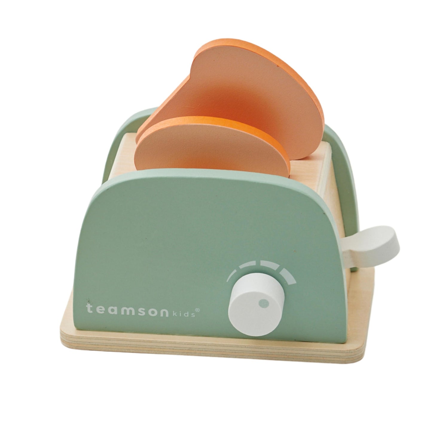 Teamson Kids Little Chef Frankfurt 11-pc. Wooden Play Kitchen Toaster Accessory Set with Pretend Food and Utensils
