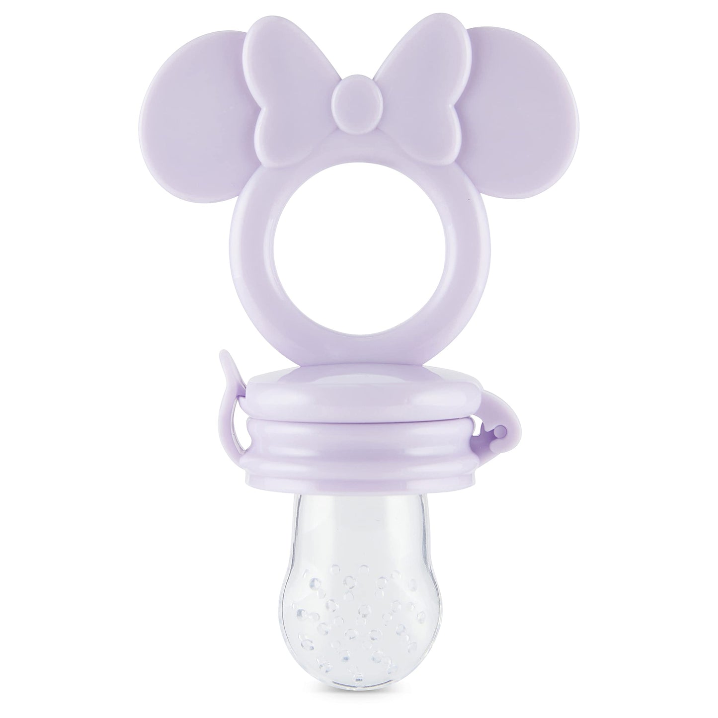 Disney Mickey and Minnie Teether with Fruit Feeder - Safe and Durable Design for Soothing Your Baby's Teething Pains (Pack of 2)