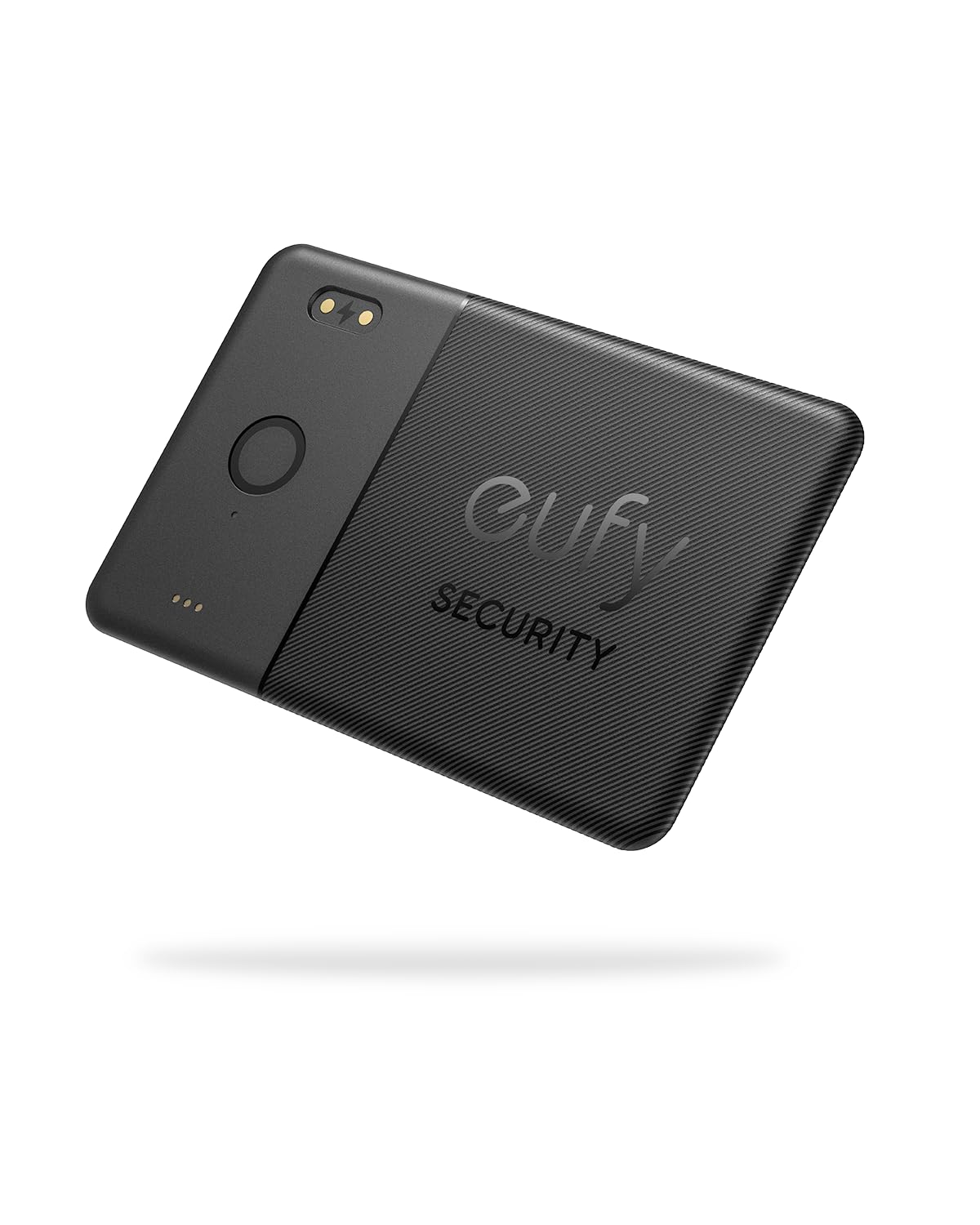 eufy Security SmartTrack Card E30 (Black, 1-Pack), Rechargeable, Works with Apple Find My (iOS Only), Bluetooth Tracker, Perfect for Wallet, Passport, and Laptop, Water Resistant