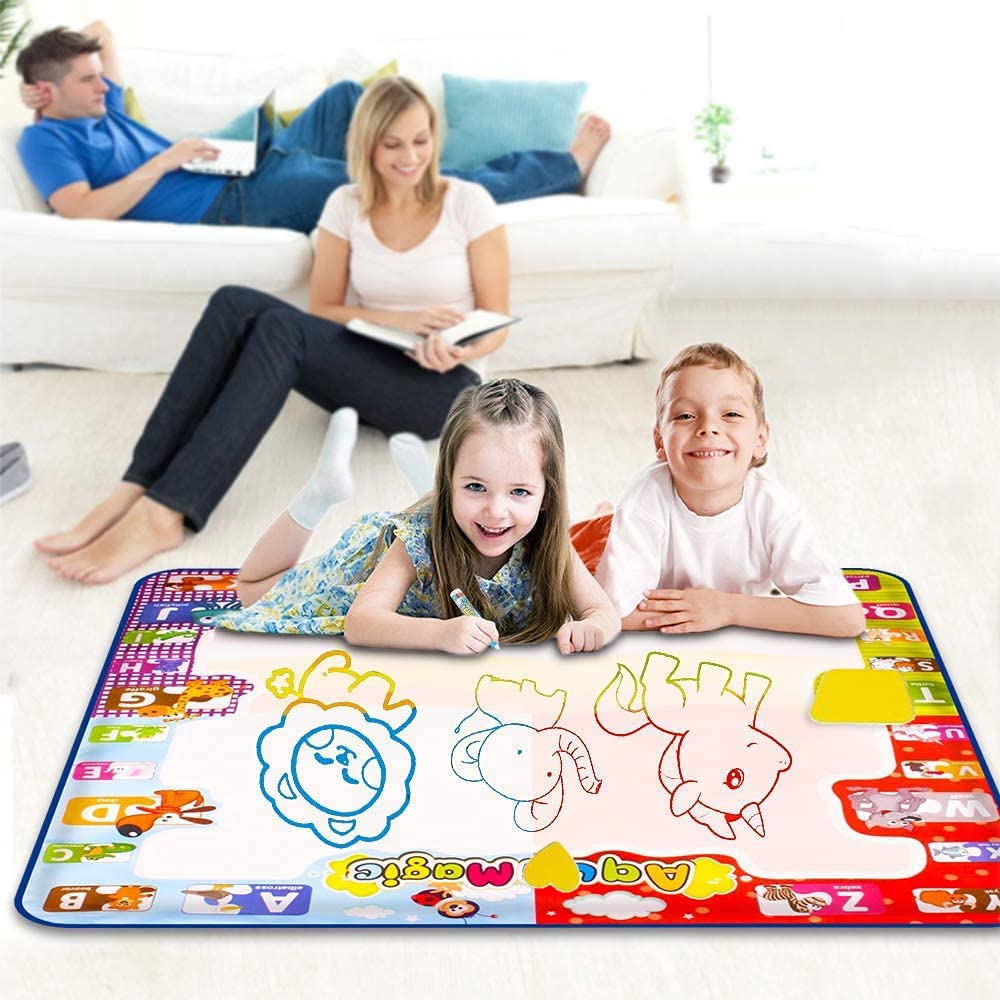 KIZZYEA Water Doodle Mat & Learning Educational Toys