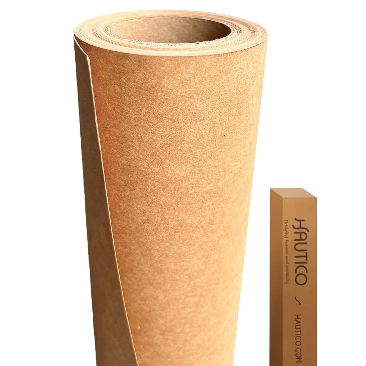 HAUTICO Pattern Making Brown Paper – 15 Yards, 250g Medium Weight Sustainable Drafting Paper for Sewing, Durable Block Paper for Tracing, Altering & Pattern Drafting