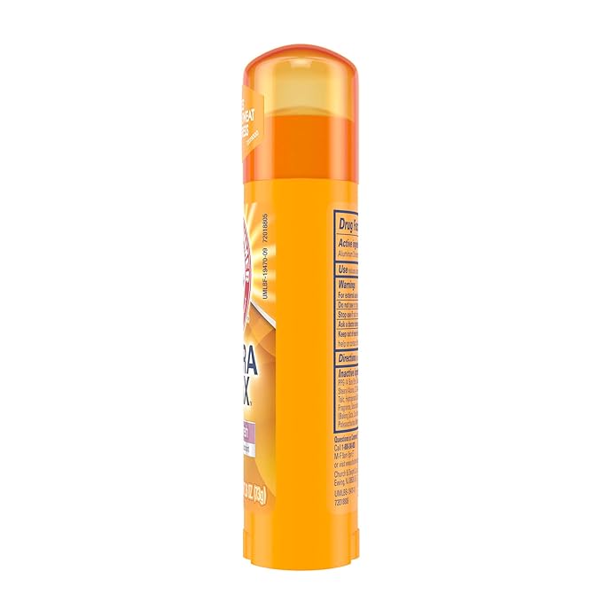 Arm & Hammer Ultra Max Antiperspirant Deodorant, Powder Fresh, Solid, 2.6 Ounce (Pack of 6)