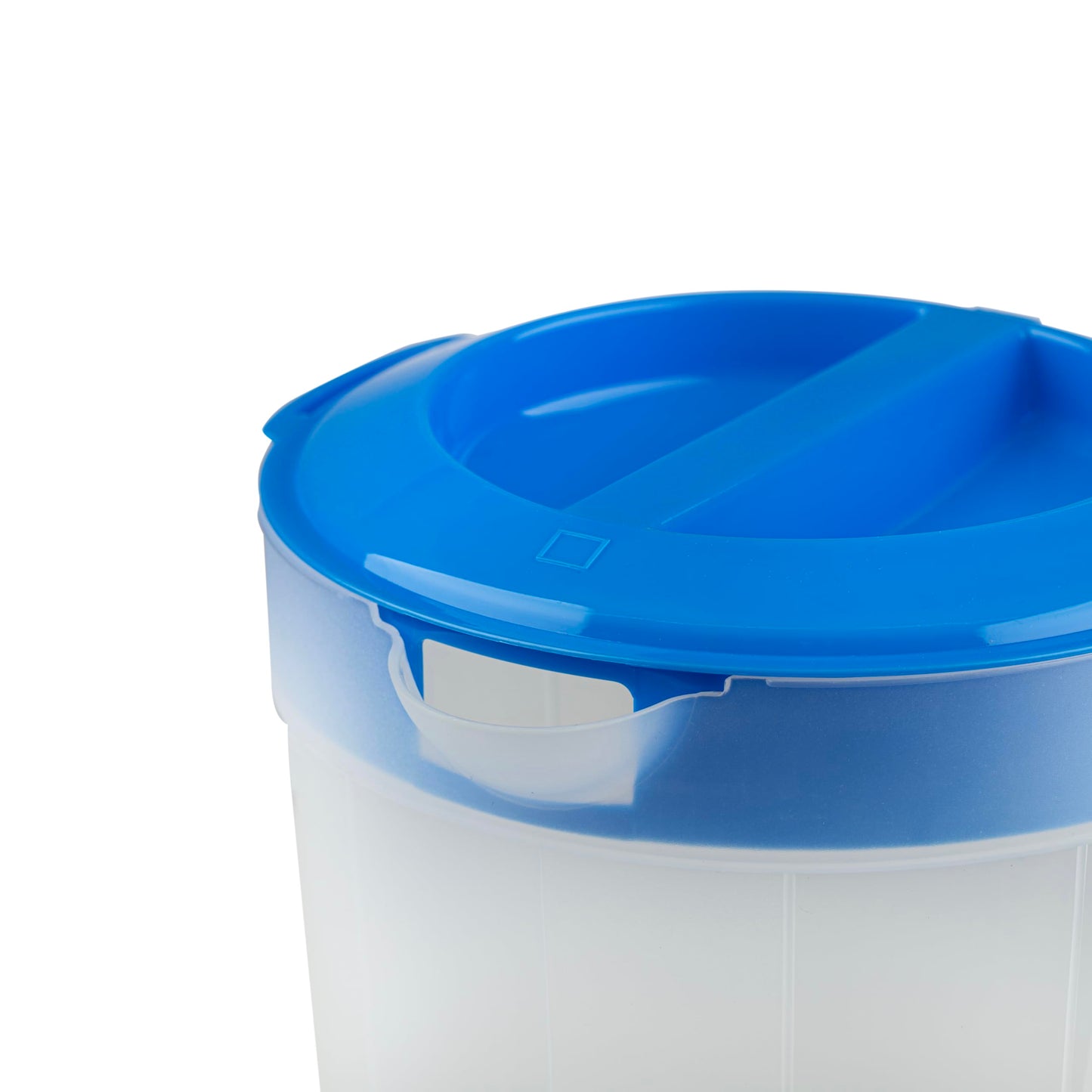 2-Pack 1-Gallon Plastic Pitchers with Lids – Iced Tea Pitchers with Twist Cover BPA-Free, Dishwasher & Freezer Safe, Ideal for Water, Juice & Fridge Storage