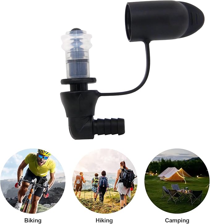 Hydration Bags Bite Valve Mouthpiece Replacement for Cross Country Bladder Bag Detachable Universal Manual Switch for Any Hydration Pack System