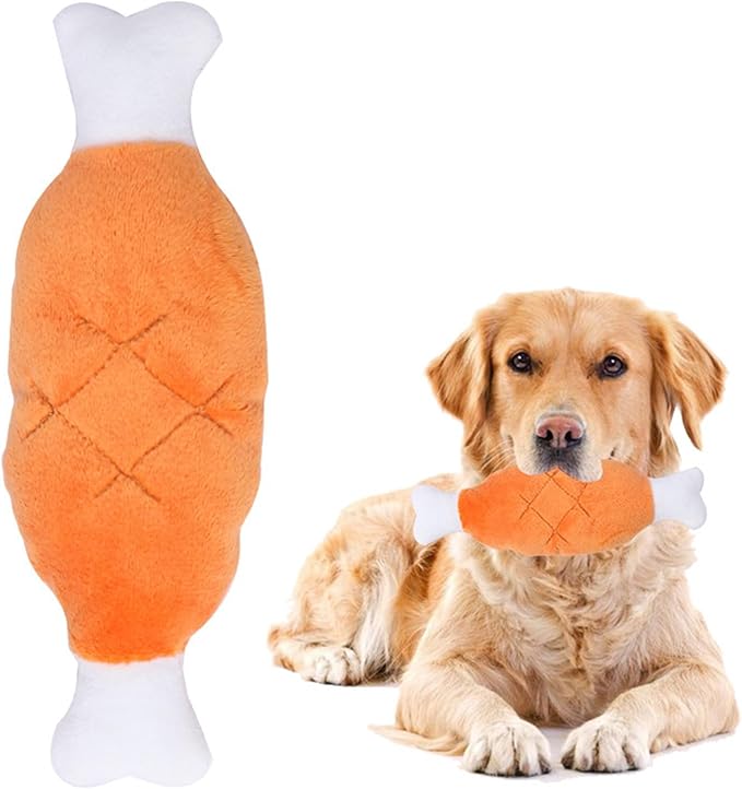 Aggressive Chew Toys for Large Dogs, Soft Durable Fabric Indestructible Small Dog Toy,Interactive Funny Plush Heavy Duty Dog Toy for Small Medium Breeds Anxiety Relief Teething Playing Home Puppy