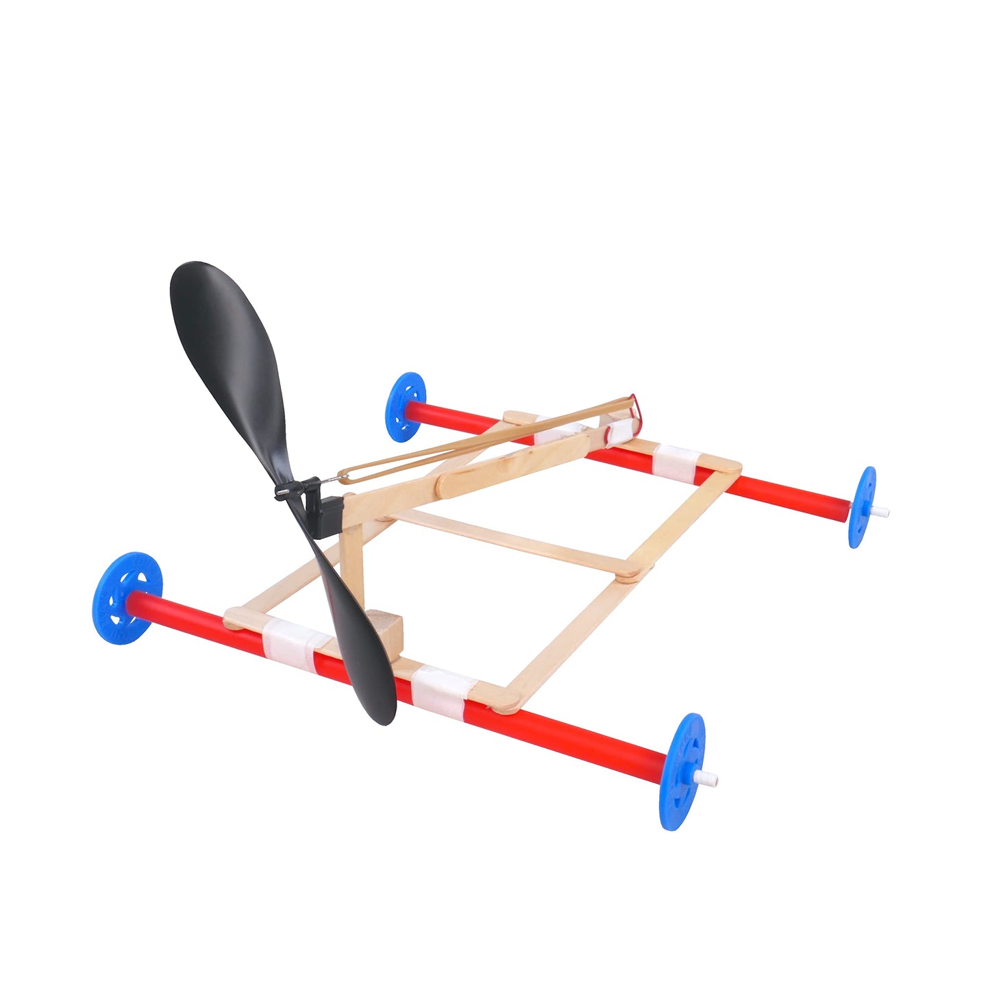 6-Inch Plastic Propellers, 10-Pack – Build Rubber Band Powered Planes, Helicopters, and More STEM Projects