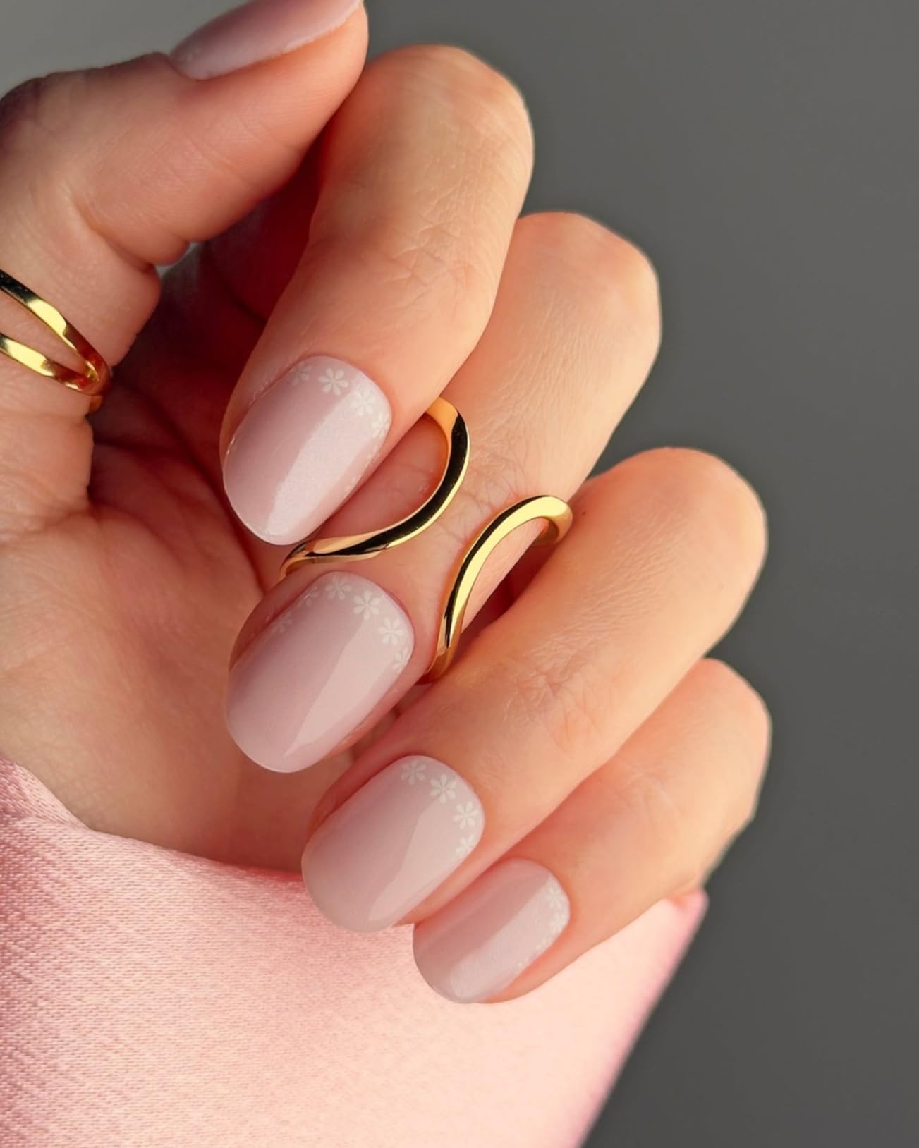Nova Nails Semi Cured Gel Nail Strips (Dear Daisy)