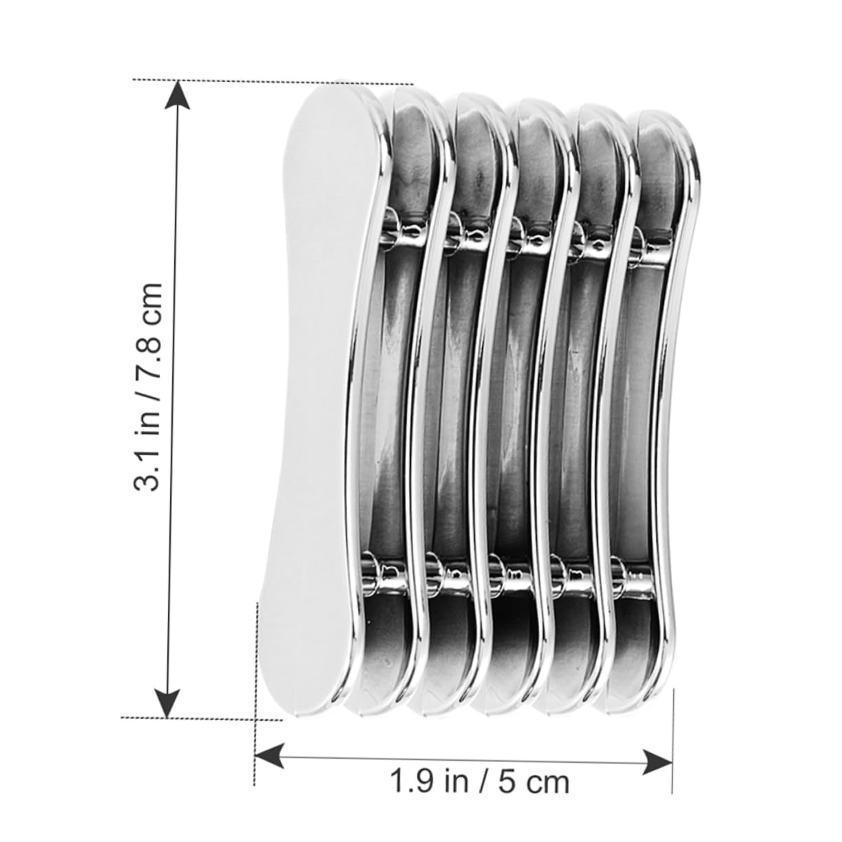 Hemoton Mini Nail Art Pen Holder Stand for Organizing Nail Brushes Uv Gel Pens Compact Metal Holder for 5 Pens 3.07X2.04X0.78 Inches