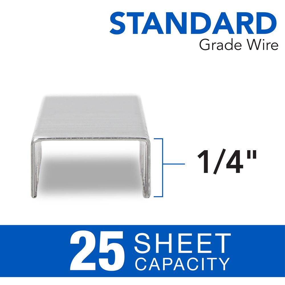 Swingline Staples, Standard Staples for Desktop Staplers, 1/4" Length, 210/Strip, 5000/Box, 10 Pack (35111)