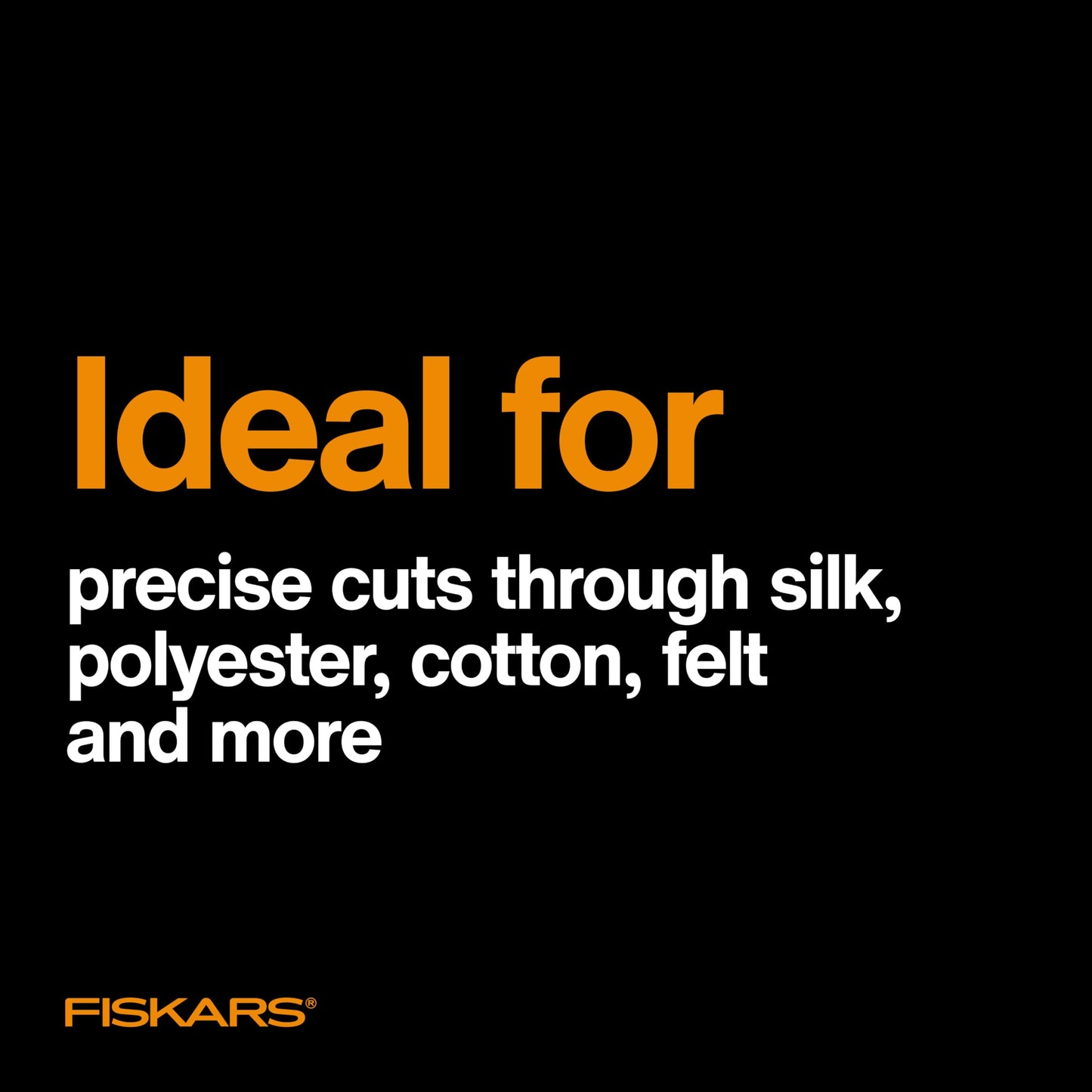 Fiskars RazorEdge Fabric Scissors - 9" Heavy Duty Fabric Shears with SoftGrip Ergonomic Handle, Premier Grade Stainless Steel Blades