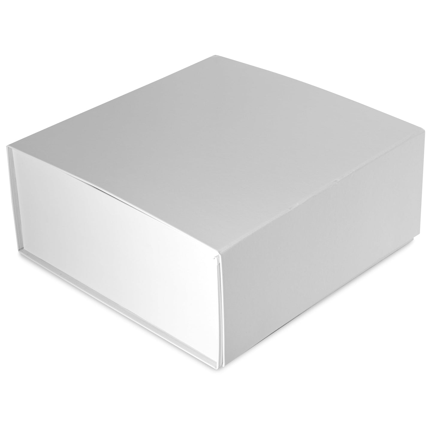 Prime Line Packaging Gift Boxes with Lids, Extra Large White Magnetic Gift Boxes for Presents, Gift Wrapping for Weddings, Storage, Small Business, Bulk, 14x14x6, 15 Pack