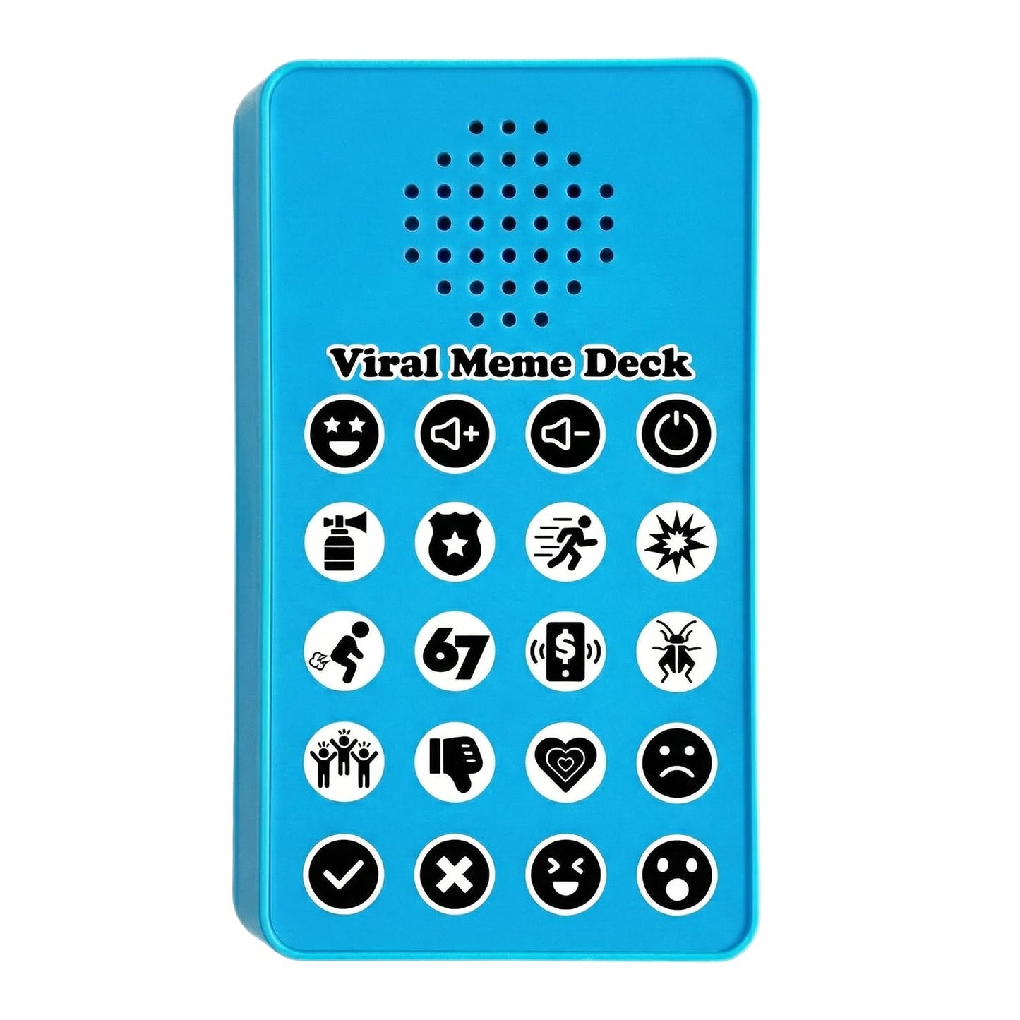 Sound Effects Machine 67 Meme Gifts Funny Gag Buzzers for Trivia Games Show Party Button Board Night Prank Cricket Fart Noise Maker