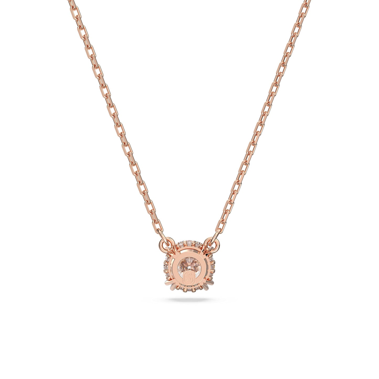 Swarovski Constella Pendant Necklace, White Crystals on a Rose Gold-Tone Finish Setting, Part of the Constella Collection