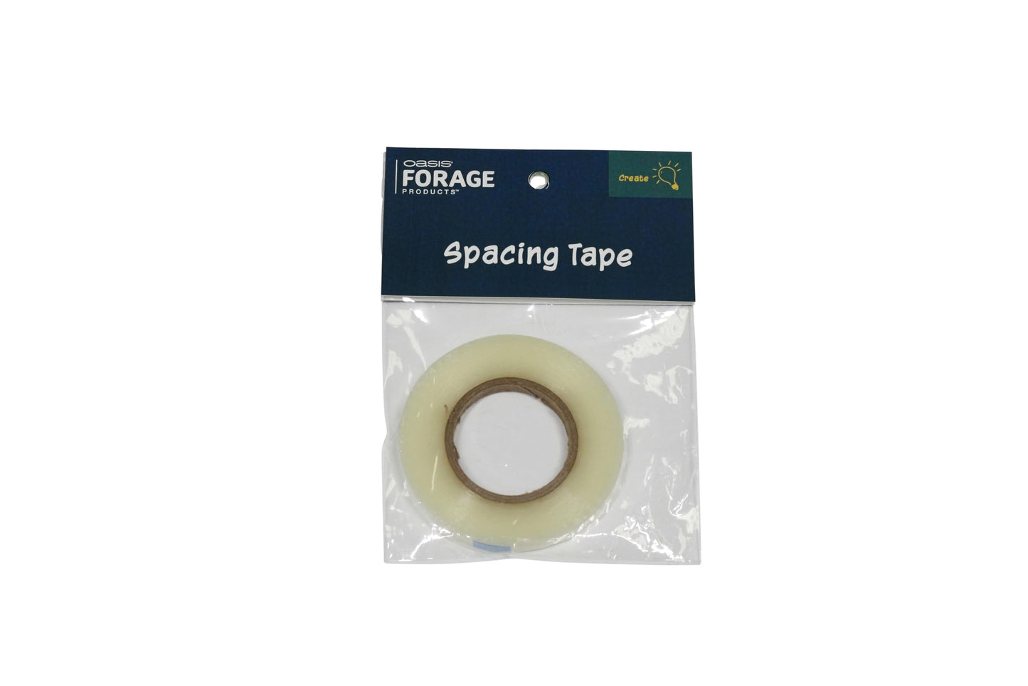 Oasis Forage Floral Spacing Tape 1/4" x 90' Clear Forage Floral Spacing Tape | Waterproof Multi-Surface Grid Tape |8 Pack - Retail Ready Packaging