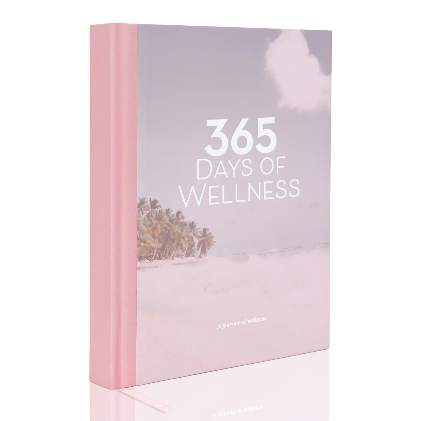 Navkejon 365 Day Wellness Journal, Daily Prompts Guided Notebook for Personal Growth Self Care Mindfulness Discovery Thoughtful Diary