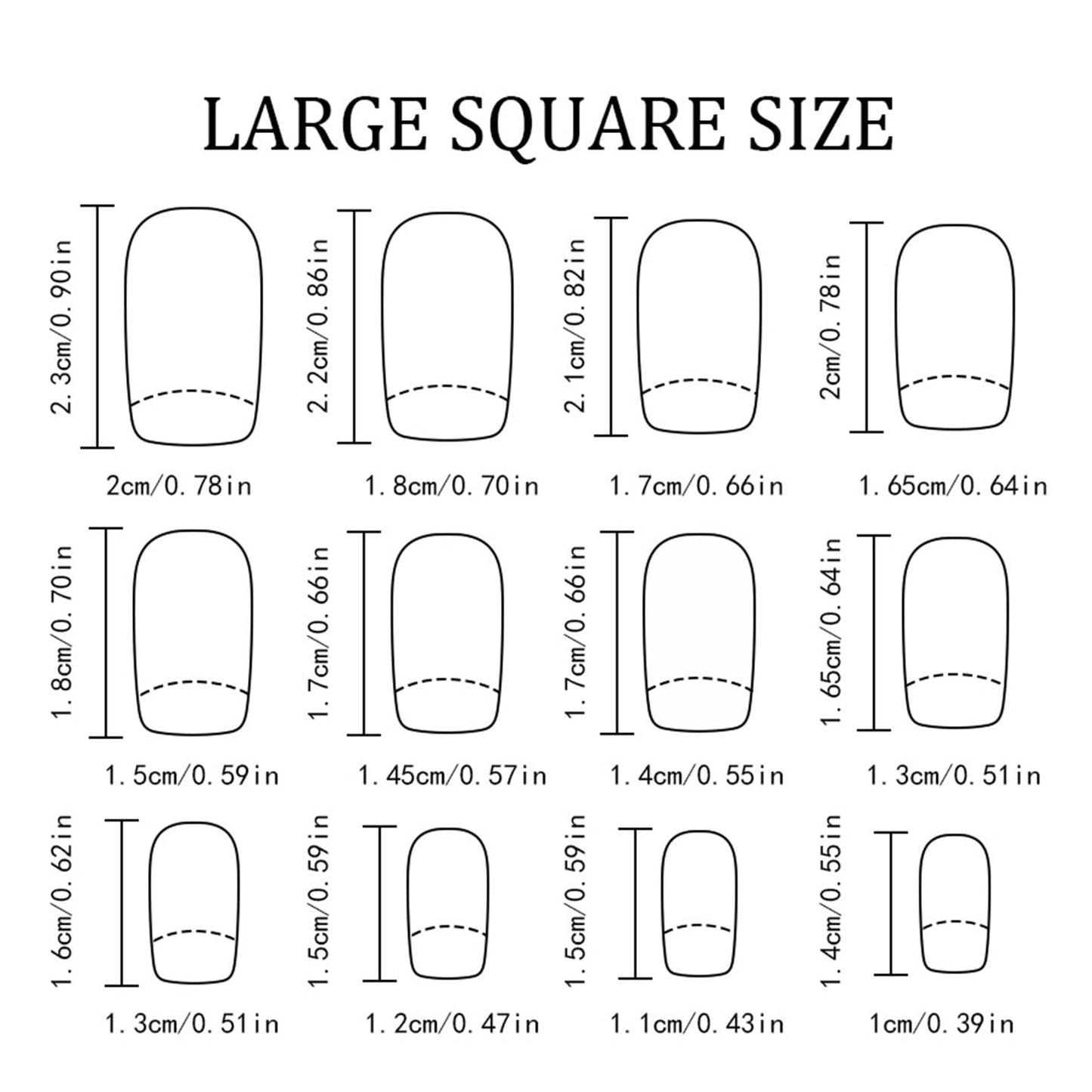 Medium Square Press on Nails Aurora Starry Sky Fake Nails Multicolor Gradient False Nail Glossy Full Cover Stick on Nail Reusable Artificial Glue on Nails for Women Manicure 24Pcs